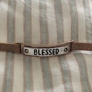 Blessed snap bracelet